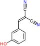 (3-hydroxybenzylidene)propanedinitrile