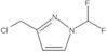 3-(Chloromethyl)-1-(difluoromethyl)-1H-pyrazole