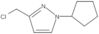 3-(Chloromethyl)-1-cyclopentyl-1H-pyrazole