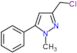 3-(chloromethyl)-1-methyl-5-phenyl-1H-pyrazole
