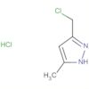 1H-Pyrazole, 3-(chloromethyl)-5-methyl-, monohydrochloride