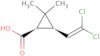 (1R,3R)-3-(2,2-dichloroethenyl)-2,2-dimethylcyclopropanecarboxylic acid