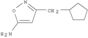 5-Isoxazolamine,3-(cyclopentylmethyl)-