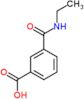 3-(ethylcarbamoyl)benzoic acid