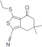 3-(ethylthio)-6,6-dimethyl-4-oxo-4,5,6,7-tetrahydrobenzo[c]thiophene-1-carbonitrile