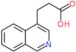 3-(4-isoquinolyl)propanoic acid