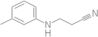 3-[(3-Methylphenyl)amino]propanenitrile