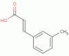 3-(3-Methylphenyl)-2-propenoic acid