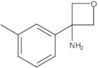 3-(3-Methylphenyl)-3-oxetanamine