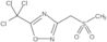 3-[(Methylsulfonyl)methyl]-5-(trichloromethyl)-1,2,4-oxadiazole