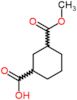 3-(methoxycarbonyl)cyclohexanecarboxylic acid