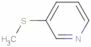 Pyridine, 3-(methylthio)- (6CI,8CI,9CI)