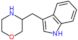 3-(morpholin-3-ylmethyl)-1H-indole