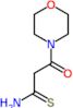 3-(morpholin-4-yl)-3-oxopropanethioamide