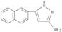 1H-Pyrazol-3-amine,5-(2-naphthalenyl)-