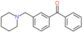 phenyl-[3-(1-piperidylmethyl)phenyl]methanone