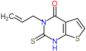 3-(prop-2-en-1-yl)-2-thioxo-2,3-dihydrothieno[2,3-d]pyrimidin-4(1H)-one