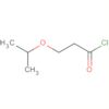 Propanoyl chloride, 3-(1-methylethoxy)-