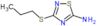 3-(propylsulfanyl)-1,2,4-thiadiazol-5-amine