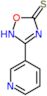 3-pyridin-3-yl-1,2,4-oxadiazole-5(2H)-thione