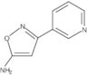 3-(3-Pyridinyl)-5-isoxazolamine