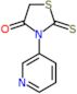 3-pyridin-3-yl-2-thioxo-1,3-thiazolidin-4-one
