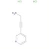 2-Propyn-1-amine, 3-(3-pyridinyl)-, dihydrochloride