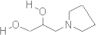 3-Pyrrolidino-1,2-propanediol