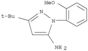 1H-Pyrazol-5-amine,3-(1,1-dimethylethyl)-1-(2-methoxyphenyl)-