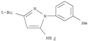 1H-Pyrazol-5-amine,3-(1,1-dimethylethyl)-1-(3-methylphenyl)-