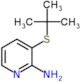 3-[(1,1-Dimethylethyl)thio]-2-pyridinamine