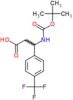 β-[[(1,1-Dimethylethoxy)carbonyl]amino]-4-(trifluoromethyl)benzenepropanoic acid