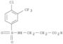 b-Alanine,N-[[4-chloro-3-(trifluoromethyl)phenyl]sulfonyl]-