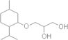 3-[[5-methyl-2-(1-methylethyl)cyclohexyl]oxy]propane-1,2-diol