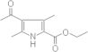 1H-Pyrrole-2-carboxylic acid, 4-acetyl-3,5-dimethyl-, ethyl ester