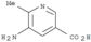 3-Pyridinecarboxylicacid, 5-amino-6-methyl-