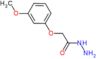 2-(3-methoxyphenoxy)acetohydrazide