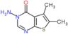 3-amino-5,6-dimethylthieno[2,3-d]pyrimidin-4(3H)-one