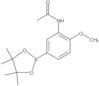 N-[2-Metoxi-5-(4,4,5,5-tetrametil-1,3,2-dioxaborolan-2-il)fenil]acetamida