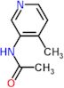 N-(4-Methyl-3-pyridinyl)acetamide