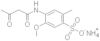 3-Acetoacetylamino-4-methoxytoluene-6-sulfonic acid ammonium salt