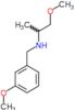 1-methoxy-N-(3-methoxybenzyl)propan-2-amine