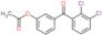 Methanone, [3-(acetyloxy)phenyl](2,3-dichlorophenyl)-