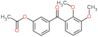 [3-(2,3-dimethoxybenzoyl)phenyl] acetate