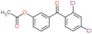 [3-(2,4-dichlorobenzoyl)phenyl] acetate