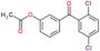 [3-(2,5-dichlorobenzoyl)phenyl] acetate