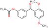 [3-(2,5-dimethoxybenzoyl)phenyl] acetate