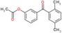 Methanone, [3-(acetyloxy)phenyl](2,5-dimethylphenyl)-