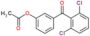 Methanone, [3-(acetyloxy)phenyl](2,6-dichlorophenyl)-