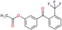 [3-[2-(trifluoromethyl)benzoyl]phenyl] acetate